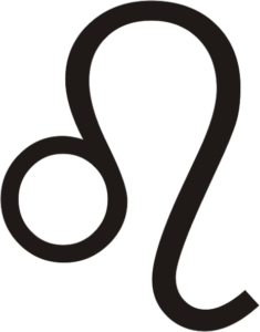 Sign of the zodiac is Leo.