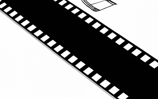 film strip laying on a survey